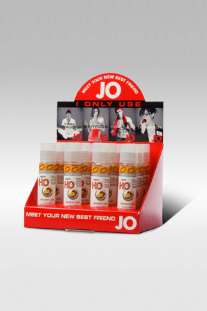 Лубрикант с ароматом персика JO Flavored Peachy Lips - 30 мл. - System JO - купить с доставкой в Липецке