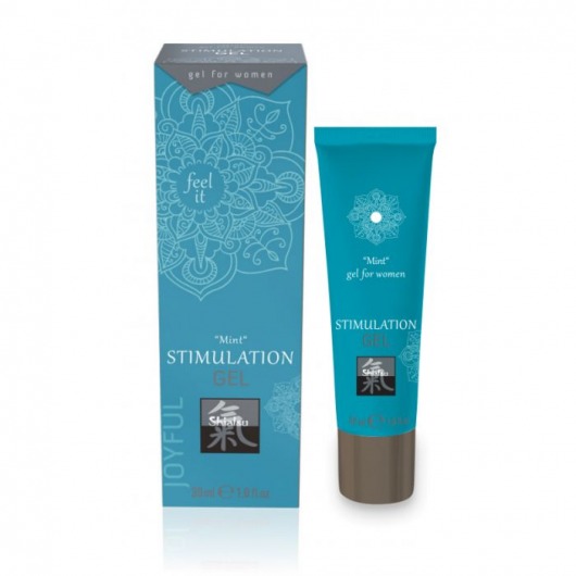 Возбуждающий интимный гель STIMULATION GEL Mint - 30 мл. - Shiatsu - купить с доставкой в Липецке