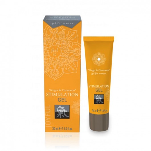 Возбуждающий интимный гель STIMULATION GEL Ginger   Cinnamon - 30 мл. - Shiatsu - купить с доставкой в Липецке