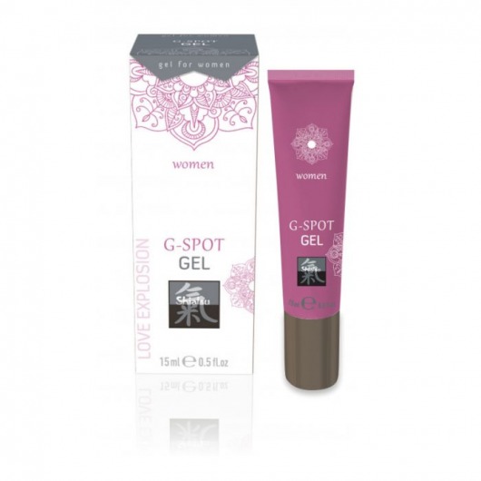 Возбуждающий интимный гель G-SPOT GEL - 15 мл. - Shiatsu - купить с доставкой в Липецке