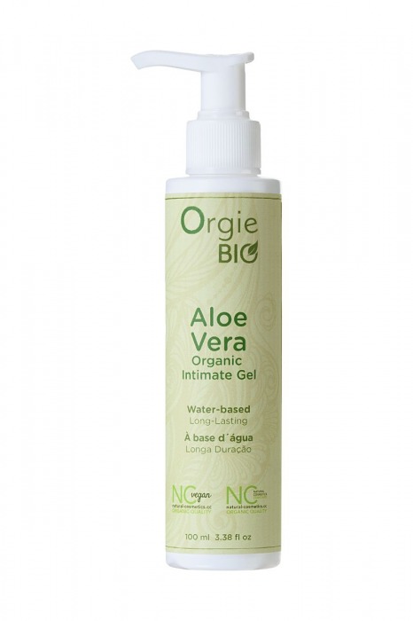 Органический интимный гель ORGIE Bio Aloe Vera с экстрактом алоэ вера - 100 мл. - ORGIE - купить с доставкой в Липецке