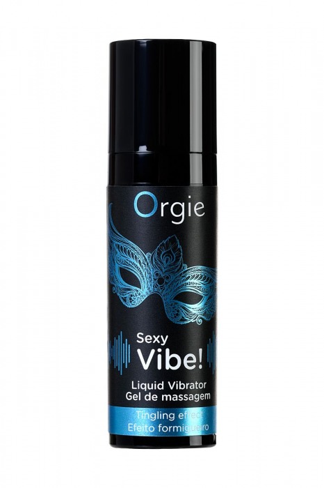 Гель для массажа ORGIE Sexy Vibe Liquid Vibrator с эффектом вибрации - 15 мл. - ORGIE - купить с доставкой в Липецке