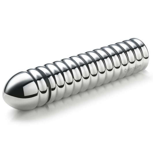 Рельефный фаллос для интенсивного электросекса Groovey George - 20 см. - MyStim - купить с доставкой в Липецке