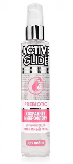 Увлажняющий интимный гель Active Glide Prebiotic - 100 гр. - Биоритм - купить с доставкой в Липецке