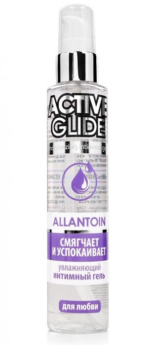 Увлажняющий интимный гель Active Glide Allantoin - 100 гр. - Биоритм - купить с доставкой в Липецке