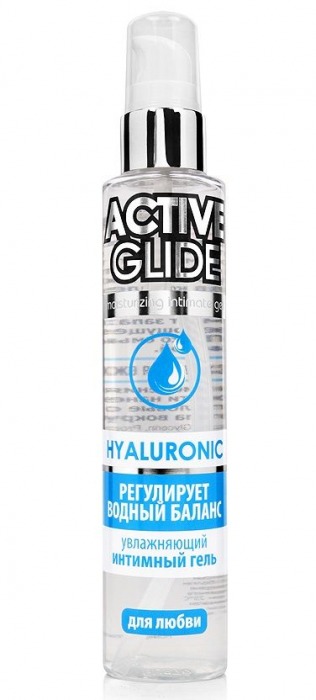 Увлажняющий интимный гель Active Glide Hyaluronic - 100 гр. - Биоритм - купить с доставкой в Липецке