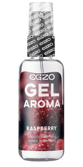 Интимный лубрикант EGZO AROMA с ароматом малины - 50 мл. - EGZO - купить с доставкой в Липецке