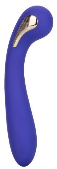 Фиолетовый вибромассажер с электростимуляцией Intimate Estim Petite G Wand - 19 см. - California Exotic Novelties - купить с доставкой в Липецке