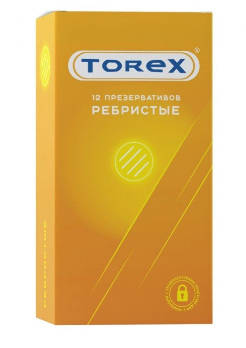 Текстурированные презервативы Torex  Ребристые  - 12 шт. - Torex - купить с доставкой в Липецке