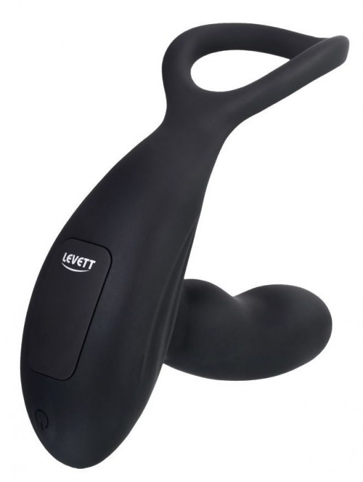 Черный стимулятор простаты Maud с вибрацией - Levett - в Липецке купить с доставкой
