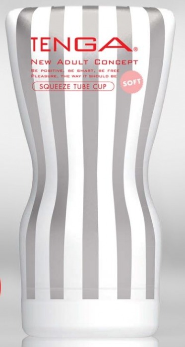 Мастурбатор TENGA Squeeze Tube Cup Soft - Tenga - в Липецке купить с доставкой