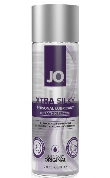 Лубрикант на силиконовой основе JO Xtra Silky - 60 мл. - System JO - купить с доставкой в Липецке