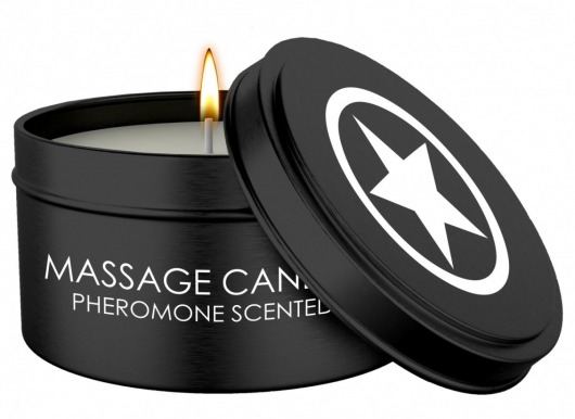 Массажная свеча с феромонами Massage Candle Pheromone Scented - Shots Media BV - купить с доставкой в Липецке