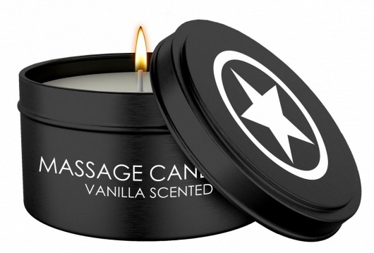 Массажная свеча с ароматом ванили Massage Candle - Shots Media BV - купить с доставкой в Липецке