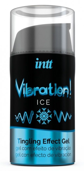 Жидкий интимный гель с эффектом вибрации Vibration! Ice - 15 мл. - INTT - купить с доставкой в Липецке