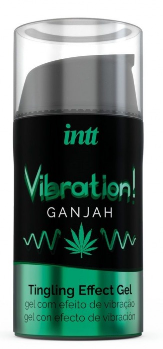 Жидкий интимный гель с эффектом вибрации Vibration! Ganjah - 15 мл. - INTT - купить с доставкой в Липецке