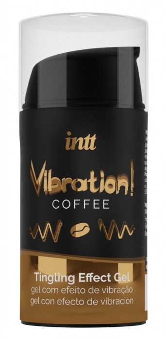 Жидкий интимный гель с эффектом вибрации Vibration! Coffee - 15 мл. - INTT - купить с доставкой в Липецке