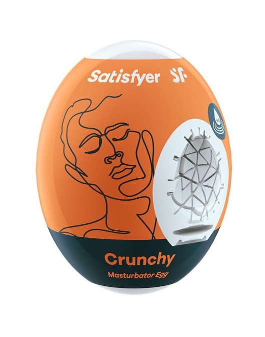 Мастурбатор-яйцо Satisfyer Crunchy Mini Masturbator - Satisfyer - в Липецке купить с доставкой