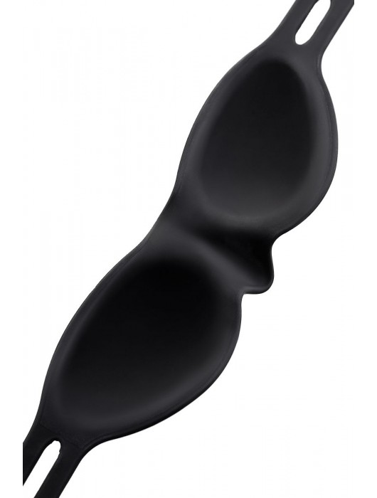 Черная плотная силиконовая маска - ToyFa - купить с доставкой в Липецке