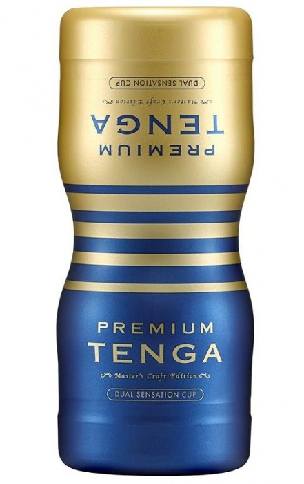 Мастурбатор TENGA Premium Dual Sensation Cup - Tenga - в Липецке купить с доставкой