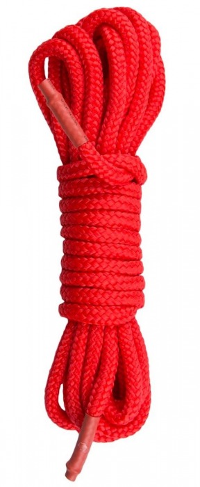 Красная веревка для связывания Nylon Rope - 5 м. - Easy toys - купить с доставкой в Липецке