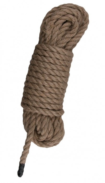 Пеньковая веревка для связывания Hemp Rope - 5 м. - Easy toys - купить с доставкой в Липецке