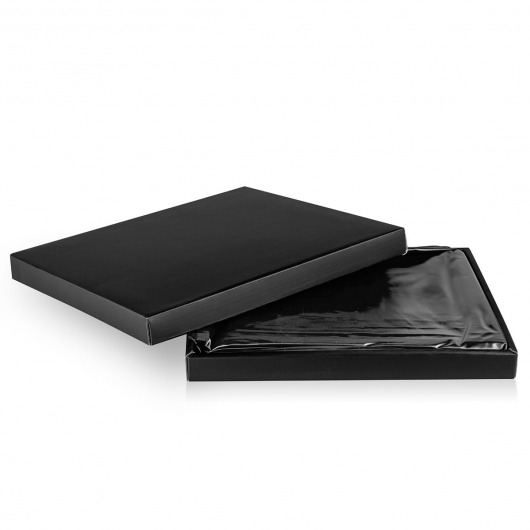 Черное виниловое покрывало - 230 х 180 см. - Easy toys - купить с доставкой в Липецке