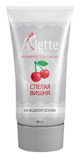 Интимная гель-смазка на водной основе Arlette  Спелая вишня  - 50 мл. - Arlette - купить с доставкой в Липецке