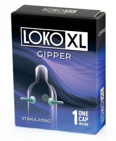 Стимулирующая насадка на пенис LOKO XL GIPPER - Sitabella - в Липецке купить с доставкой