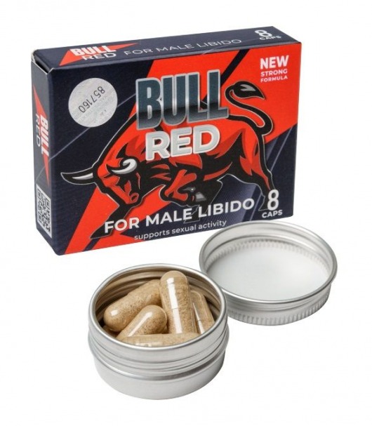 Пищевой концентрат для мужчин BULL RED - 8 капсул - Sitabella - купить с доставкой в Липецке