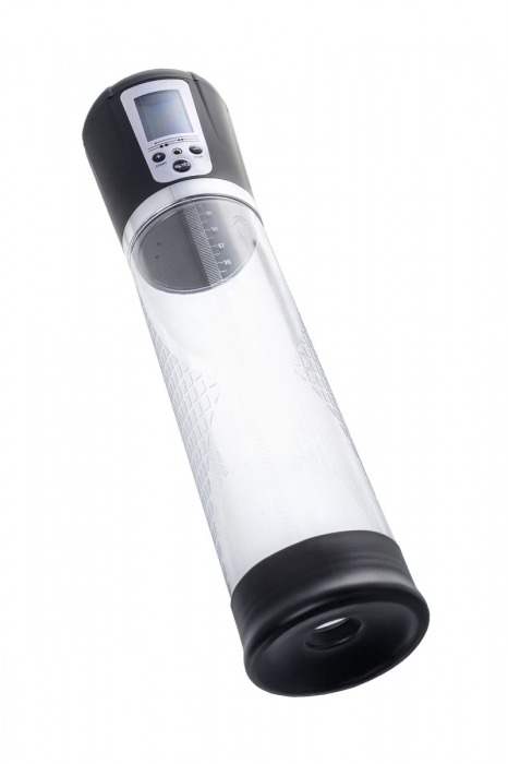 Прозрачная автоматическая помпа для пениса Alrik - Sexus - в Липецке купить с доставкой