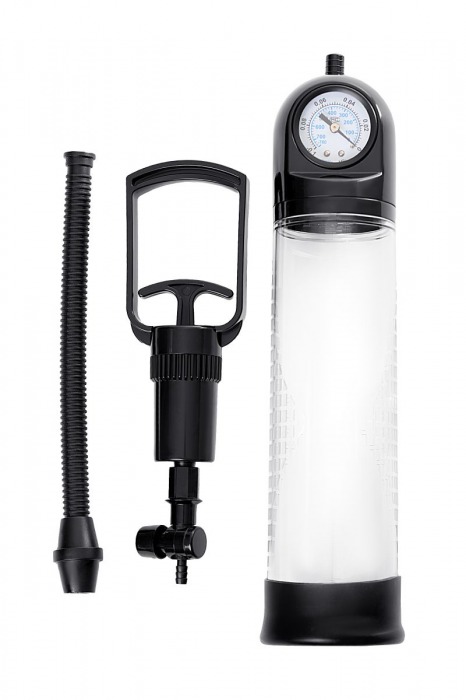 Прозрачная механическая помпа Helmer с манометром - Sexus - в Липецке купить с доставкой