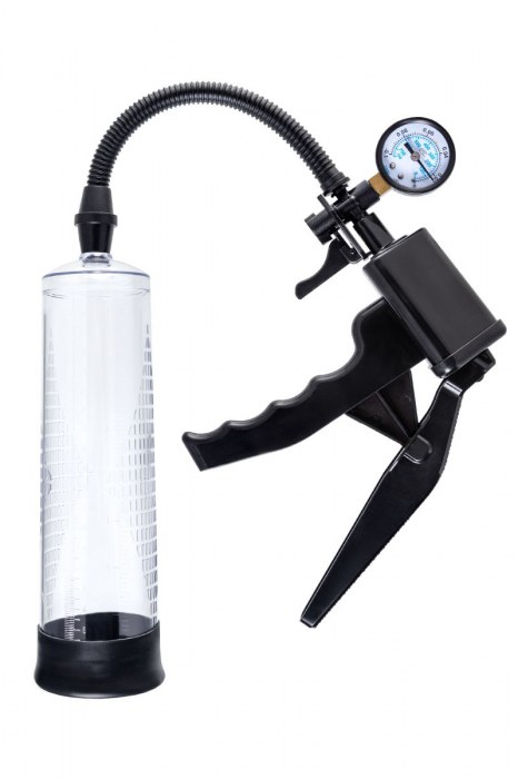 Прозрачная механическая помпа для пениса Viggo - Sexus - в Липецке купить с доставкой