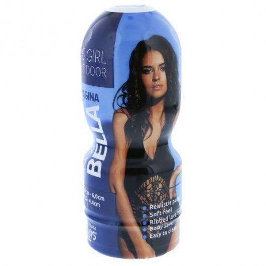 Телесный мастурбатор-вагина в тубе Bella - Dream Toys - в Липецке купить с доставкой