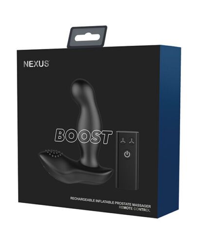 Черный стимулятор простаты Nexus Boost - Nexus Range - в Липецке купить с доставкой