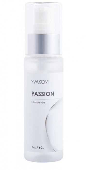 Смазка на водной основе Passion Intimate Gel - 60 мл. - Svakom - купить с доставкой в Липецке