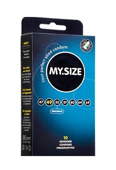 Презервативы MY.SIZE размер 49 - 10 шт. - My.Size - купить с доставкой в Липецке