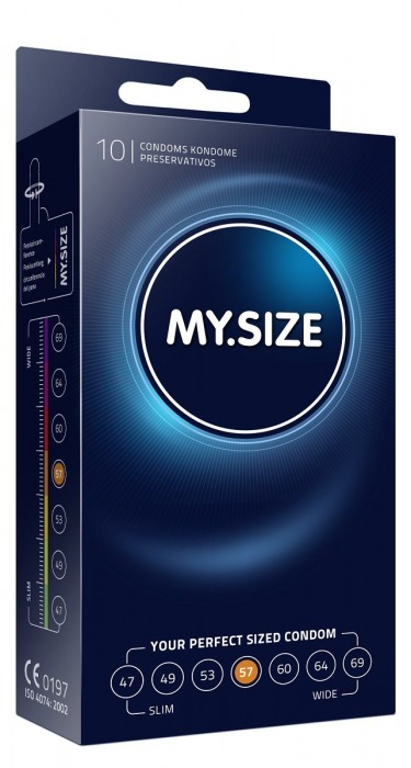 Презервативы MY.SIZE размер 57 - 10 шт. - My.Size - купить с доставкой в Липецке Презервативы MY.SIZE размер 57 - 10 шт. - My.Size - купить с доставкой в Липецке