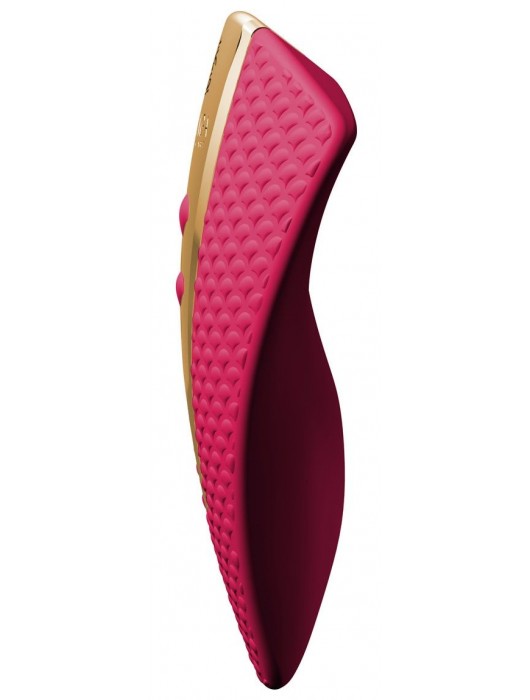 Малиновый клиторальный вибростимулятор OBI - Shunga