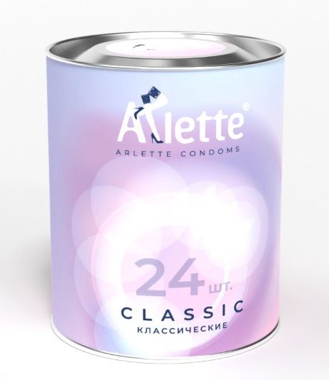 Классические презервативы Arlette Classic - 24 шт. - Arlette - купить с доставкой в Липецке