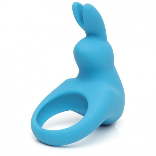 Голубое эрекционное виброкольцо Happy Rabbit Rechargeable Rabbit Cock Ring - Happy Rabbit - в Липецке купить с доставкой