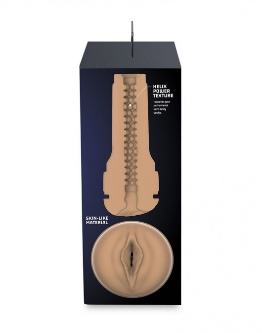 Телесный мастурбатор-вагина Feel Stroker - Kiiroo - в Липецке купить с доставкой