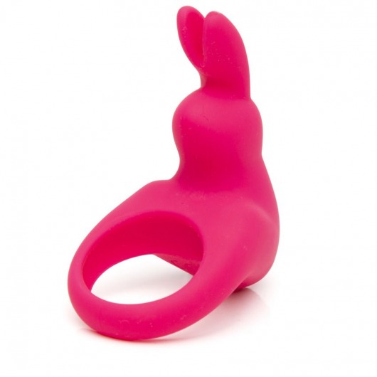 Розовое эрекционное виброкольцо Happy Rabbit Rechargeable Rabbit Cock Ring - Happy Rabbit - в Липецке купить с доставкой