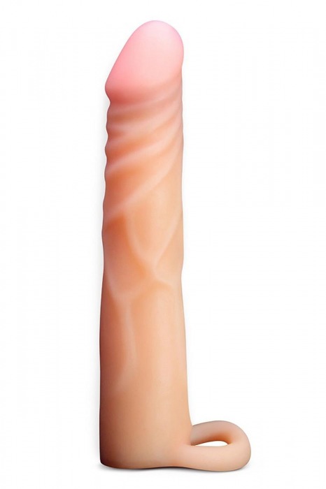 Телесная насадка на пенис Cock Xtender - 17,7 см. - Blush Novelties - в Липецке купить с доставкой