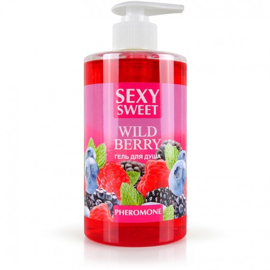 Гель для душа Sexy Sweet Wild Berry с ароматом лесных ягод и феромонами - 430 мл. -  - Магазин феромонов в Липецке