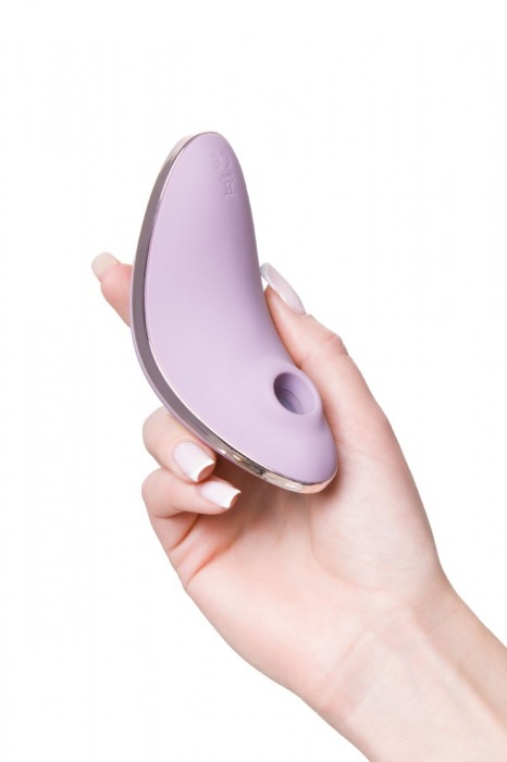 Сиреневый вакуум-волновой вибростимулятор клитора Satisfyer Vulva Lover 1 - Satisfyer