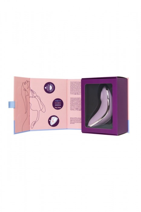 Сиреневый вакуум-волновой вибростимулятор клитора Satisfyer Vulva Lover 1 - Satisfyer