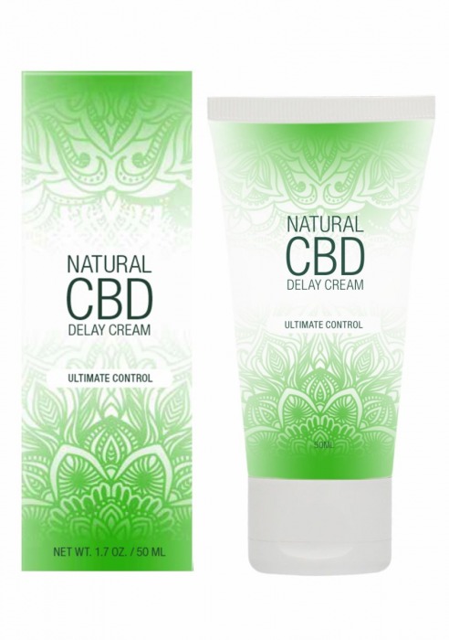 Крем-пролонгатор Natural CBD Delay Cream - 50 мл. - Shots Media BV - купить с доставкой в Липецке