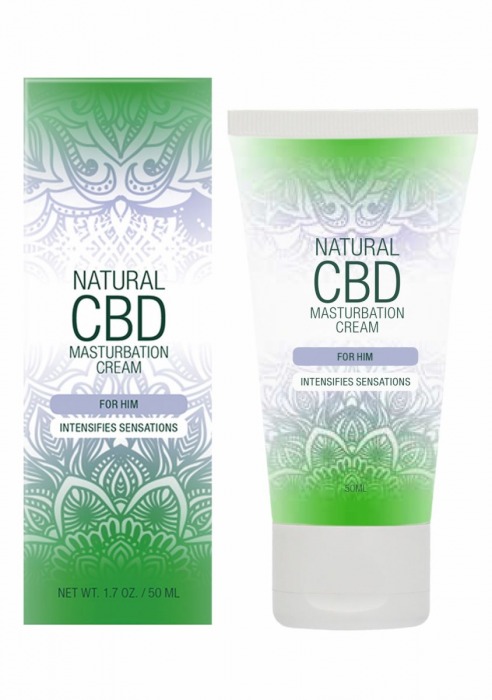 Крем для мастурбации для мужчин Natural CBD Masturbation Cream For Him - 50 мл. - Shots Media BV - купить с доставкой в Липецке