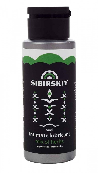 Анальный лубрикант на водной основе SIBIRSKIY с ароматом луговых трав - 100 мл. - Sibirskiy - купить с доставкой в Липецке